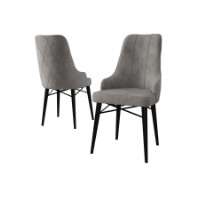 Set mobilă pentru bucătărie Hanah Home Neta Grey Black imaginea #2 — magazin online Desire.md