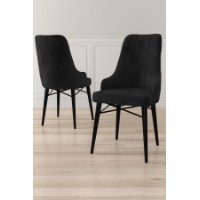 Set mobilă pentru bucătărie Hanah Home Neta Black