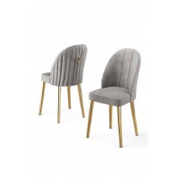 Комплект для столовой Hanah Home Mara Grey Gold фото №2 — интернет-магазин Desire.md