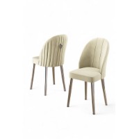 Set mobilă pentru bucătărie Hanah Home Mara Cream Chrome imaginea #2 — magazin online Desire.md