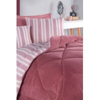 Lenjerie de pat L'Essentiel Soft Line Claret Red imaginea #3 — magazin online Desire.md