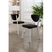 Set mobilă pentru bucătărie Hanah Home Arfe Black White