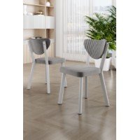 Set mobilă pentru bucătărie Hanah Home Arfe Grey White