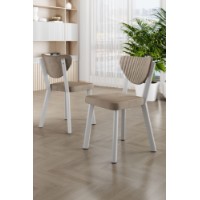 Set mobilă pentru bucătărie Hanah Home Arfe Cappuccino White