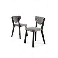 Set mobilă pentru bucătărie Hanah Home Arfe Grey Black imaginea #2 — magazin online Desire.md