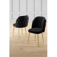 Set mobilă pentru bucătărie Hanah Home Axle Black Gold