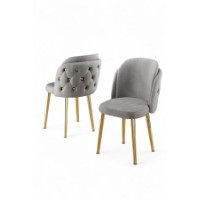 Set mobilă pentru bucătărie Hanah Home Axle Grey Gold imaginea #2 — magazin online Desire.md