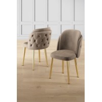 Set mobilă pentru bucătărie Hanah Home Axle Cappuccino Gold