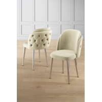 Set mobilă pentru bucătărie Hanah Home Axle Cream Chrome