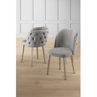 Set mobilă pentru bucătărie Hanah Home Axle Grey Chrome