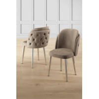 Set mobilă pentru bucătărie Hanah Home Axle Cappuccino Chrome
