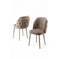 Set mobilă pentru bucătărie Hanah Home Axle Cappuccino Chrome imaginea #2 — magazin online Desire.md