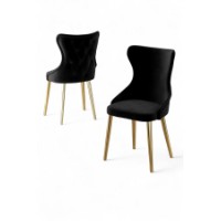 Set mobilă pentru bucătărie Hanah Home Alpa Black Gold imaginea #2 — magazin online Desire.md