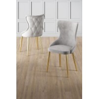 Set mobilă pentru bucătărie Hanah Home Alpa Grey Gold
