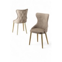 Set mobilă pentru bucătărie Hanah Home Alpa Cappuccino Gold imaginea #2 — magazin online Desire.md