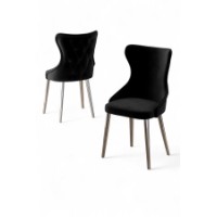 Set mobilă pentru bucătărie Hanah Home Alpa Black Chrome imaginea #2 — magazin online Desire.md