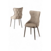 Set mobilă pentru bucătărie Hanah Home Alpa Cappuccino Chrome imaginea #2 — magazin online Desire.md