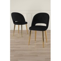 Set mobilă pentru bucătărie Hanah Home Pane Black Gold