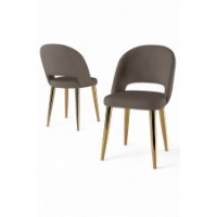 Комплект для столовой Hanah Home Pane Cappuccino Gold фото №2 — интернет-магазин Desire.md