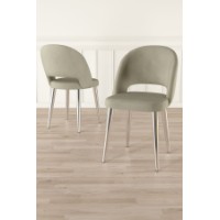 Set mobilă pentru bucătărie Hanah Home Pane Cream Chrome