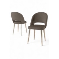 Set mobilă pentru bucătărie Hanah Home Pane Cappuccino Chrome imaginea #2 — magazin online Desire.md