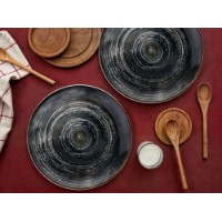 Набор сервировочных блюд Hermia Spiral Dark
