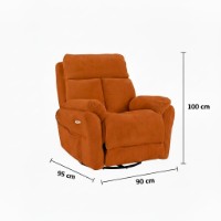 Fotoliu Atelier Del Sofa Comfera Electric Tile Red imaginea #9 — magazin online Desire.md