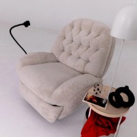 Кресло Atelier Del Sofa Dream Electric Cream фото №5 — интернет-магазин Desire.md