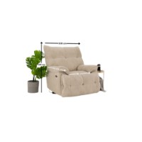 Кресло Atelier Del Sofa Soft Electric Cream фото №9 — интернет-магазин Desire.md