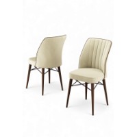 Комплект для столовой Hanah Home Nuna Cream Brown фото №2 — интернет-магазин Desire.md