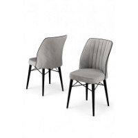 Set mobilă pentru bucătărie Hanah Home Nuna Grey Black imaginea #2 — magazin online Desire.md
