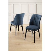 Set mobilă pentru bucătărie Hanah Home Nuna Anthracite Black