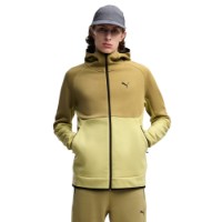 Hanorac pentru bărbați Puma Pumatech Elevated Slim Full Zip Rustic Olive, s.S imaginea #3 — magazin online Desire.md