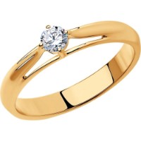 Кольцо SOLOVOV JEWELRY 93-110-01381-1 s.17 1,71g
