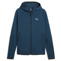 Hanorac pentru bărbați Puma Pumatech Slim Elevated Full-Zip Midnight Petrol, s.XXL imaginea #1 — magazin online Desire.md
