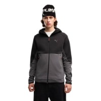 Hanorac pentru bărbați Puma Pumatech Slim Elevated Full-Zip Moody Gray, s.L imaginea #3 — magazin online Desire.md
