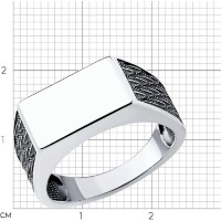 Кольцо SOLOVOV JEWELRY 95010221 s.19,5 5,79g фото №4 — интернет-магазин Desire.md