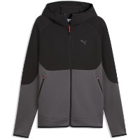 Hanorac pentru bărbați Puma Pumatech Slim Elevated Full-Zip Moody Gray, s.M imaginea #1 — magazin online Desire.md