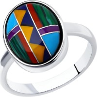 Кольцо SOLOVOV JEWELRY 95010170 s.19 3,48g