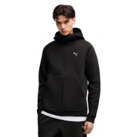 Hanorac pentru bărbați Puma Pumatech Slim Full-Zip Puma Black, s.S imaginea #3 — magazin online Desire.md
