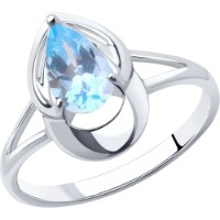 Кольцо SOLOVOV JEWELRY 94-310-00981-1 s.17,5 1,77g