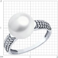 Кольцо SOLOVOV JEWELRY 94-310-01952-1 s.18,5 3,03g фото №2 — интернет-магазин Desire.md