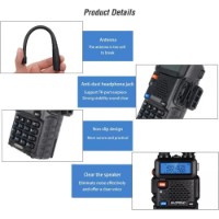 Mini-stație radio portabilă Boafeng UV-5R Black imaginea #5 — magazin online Desire.md