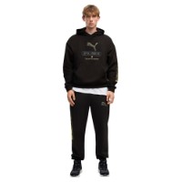 Hanorac pentru bărbați Puma Sport Street Boxy Graphic Puma Black, s.M imaginea #5 — magazin online Desire.md