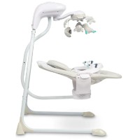 Leagăn electric Caretero Raffi Light Grey (TERO-8093) imaginea #6 — magazin online Desire.md