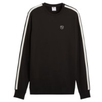 Hanorac pentru bărbați Puma Ess Elevated Crew Puma Black/Warm White, s.L imaginea #1 — magazin online Desire.md