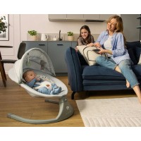 Leagăn electric Kinderkraft Lumi 2 Light Grey (KBLUMI02LGR0000) imaginea #6 — magazin online Desire.md