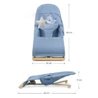Șezlong pentru bebeluși Kinderkraft Mimi Nordic Breeze (KBMIMI00NOR0000) imaginea #8 — magazin online Desire.md