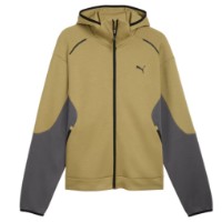 Hanorac pentru bărbați Puma Pumatech Oversized Full Zip Chai Latte, s.M