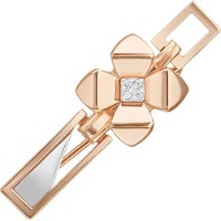 Brosa din aur combinat cu diamante Platina 04-0269-00-101-1111 2,99g